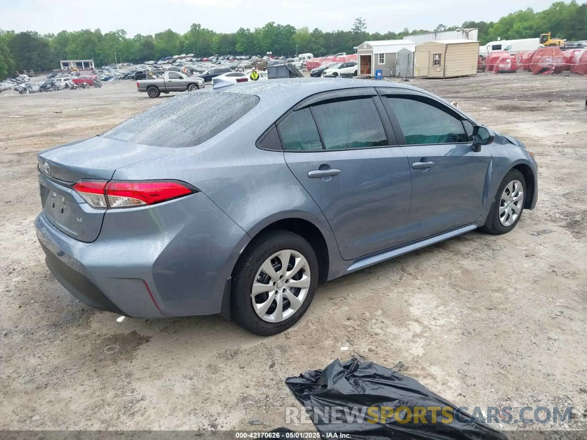 4 Photograph of a damaged car 5YFB4MDE9SP267365 TOYOTA COROLLA 2025