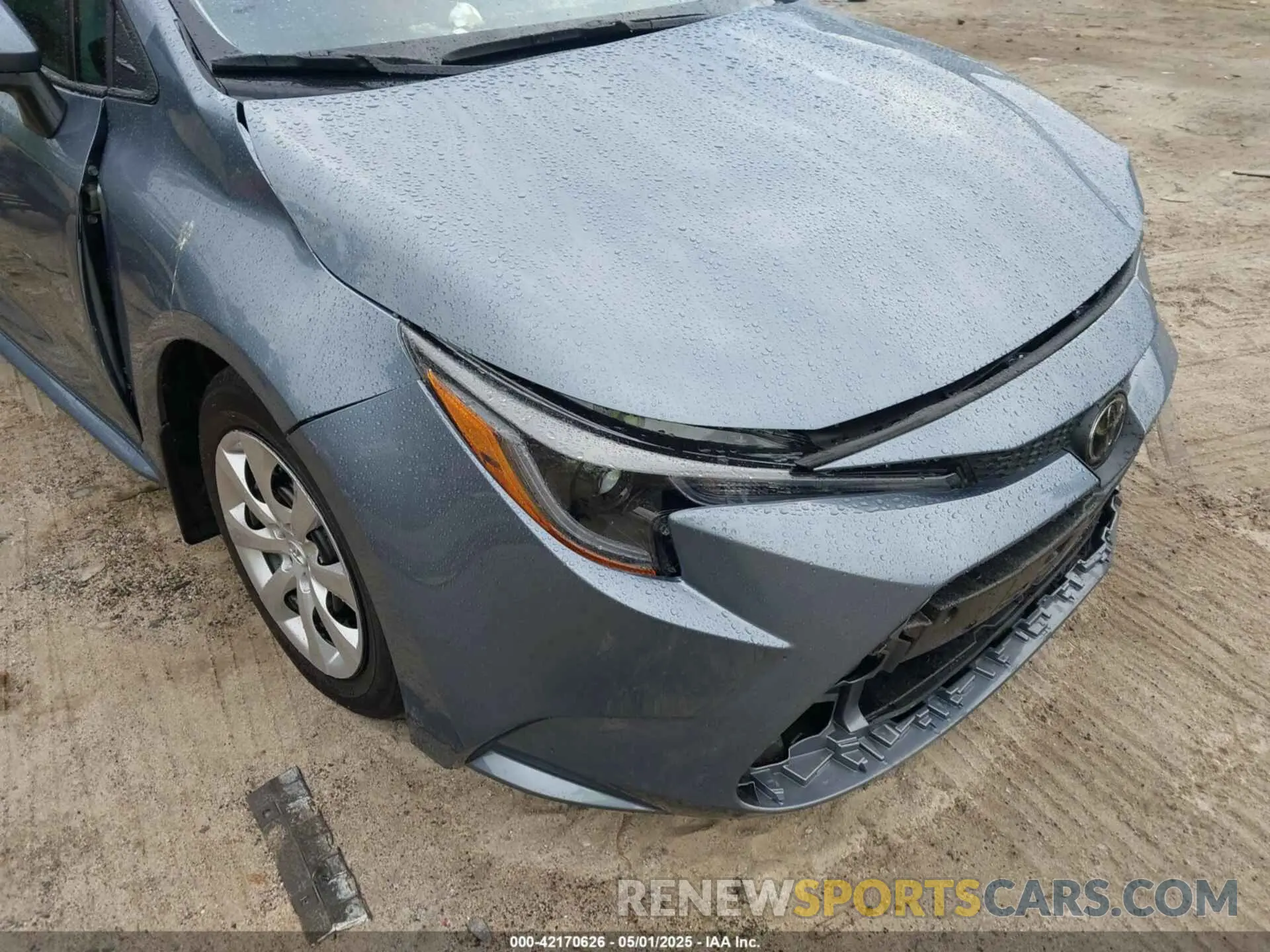 6 Photograph of a damaged car 5YFB4MDE9SP267365 TOYOTA COROLLA 2025