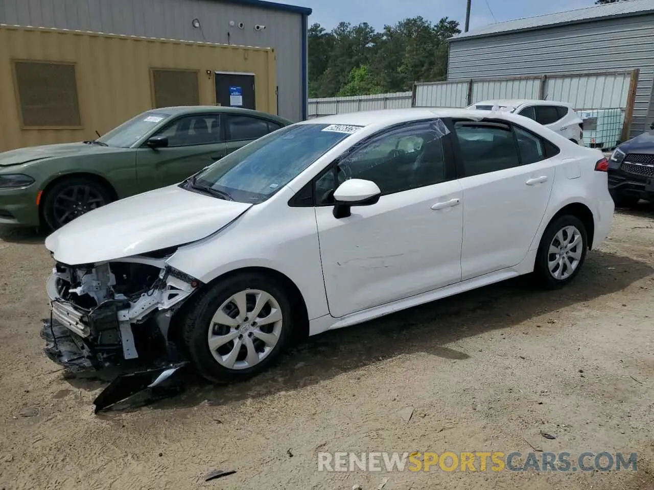 1 Photograph of a damaged car 5YFB4MDE9SP268922 TOYOTA COROLLA 2025