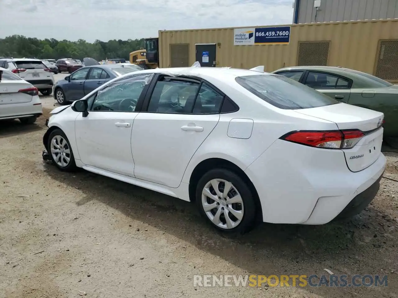 2 Photograph of a damaged car 5YFB4MDE9SP268922 TOYOTA COROLLA 2025