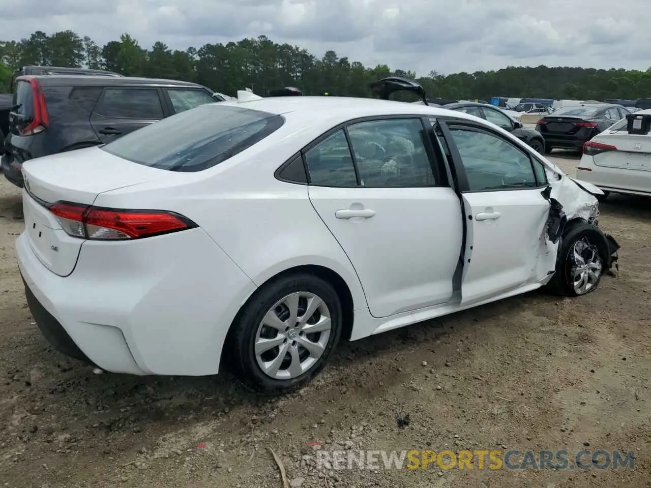 3 Photograph of a damaged car 5YFB4MDE9SP268922 TOYOTA COROLLA 2025