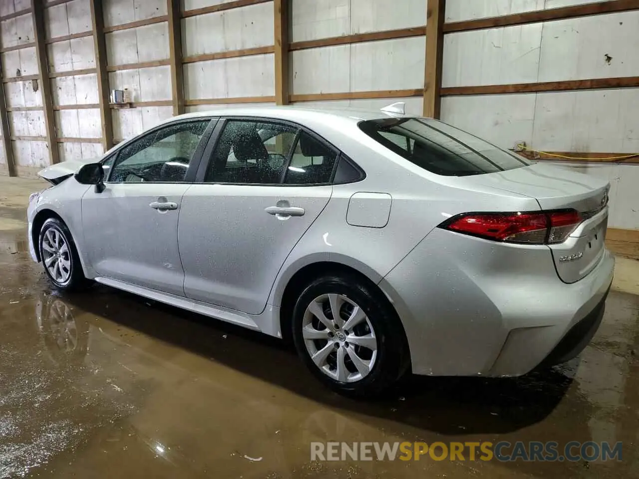 2 Photograph of a damaged car 5YFB4MDE9SP308464 TOYOTA COROLLA 2025