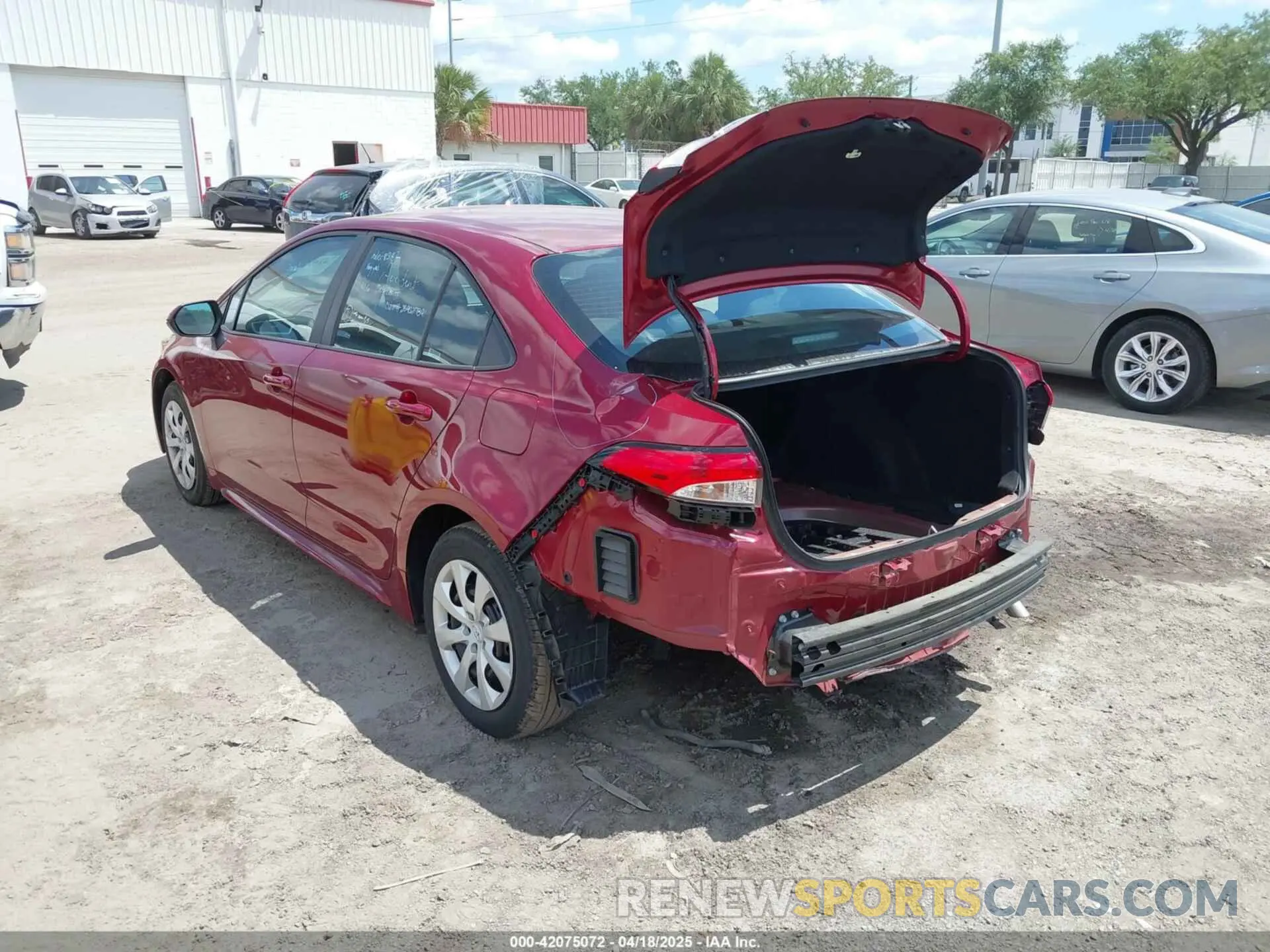 3 Photograph of a damaged car 5YFB4MDEXSP232303 TOYOTA COROLLA 2025