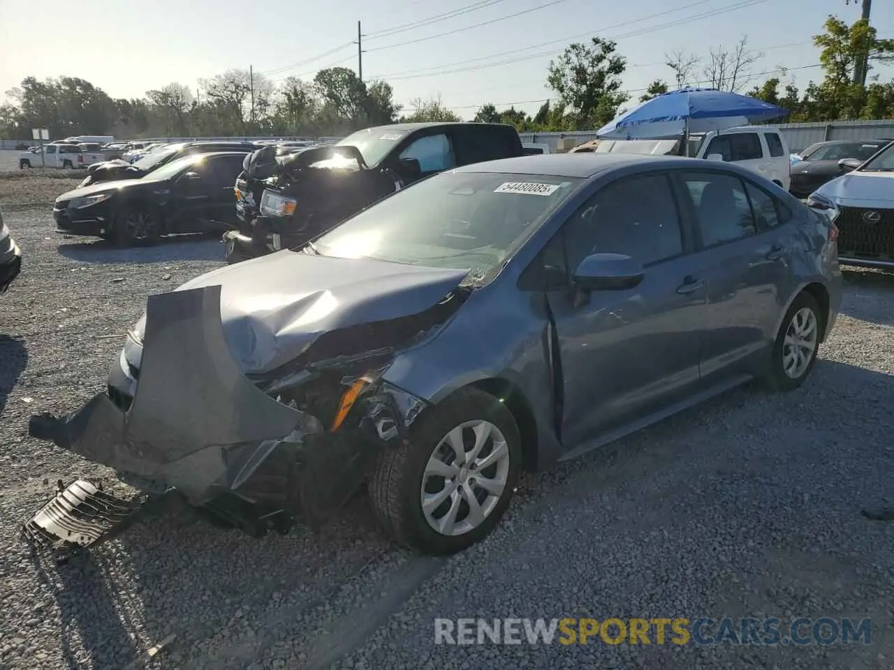 1 Photograph of a damaged car 5YFB4MDEXSP232527 TOYOTA COROLLA 2025