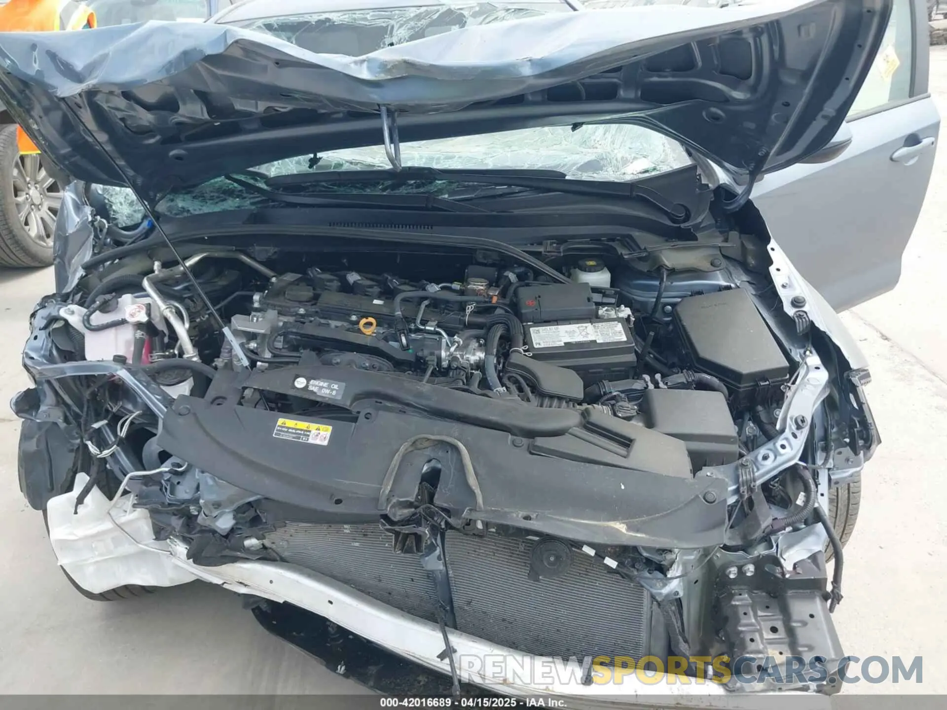 10 Photograph of a damaged car 5YFB4MDEXSP237243 TOYOTA COROLLA 2025