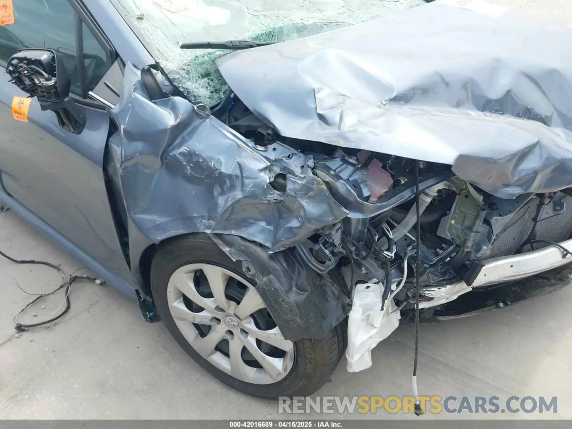 18 Photograph of a damaged car 5YFB4MDEXSP237243 TOYOTA COROLLA 2025