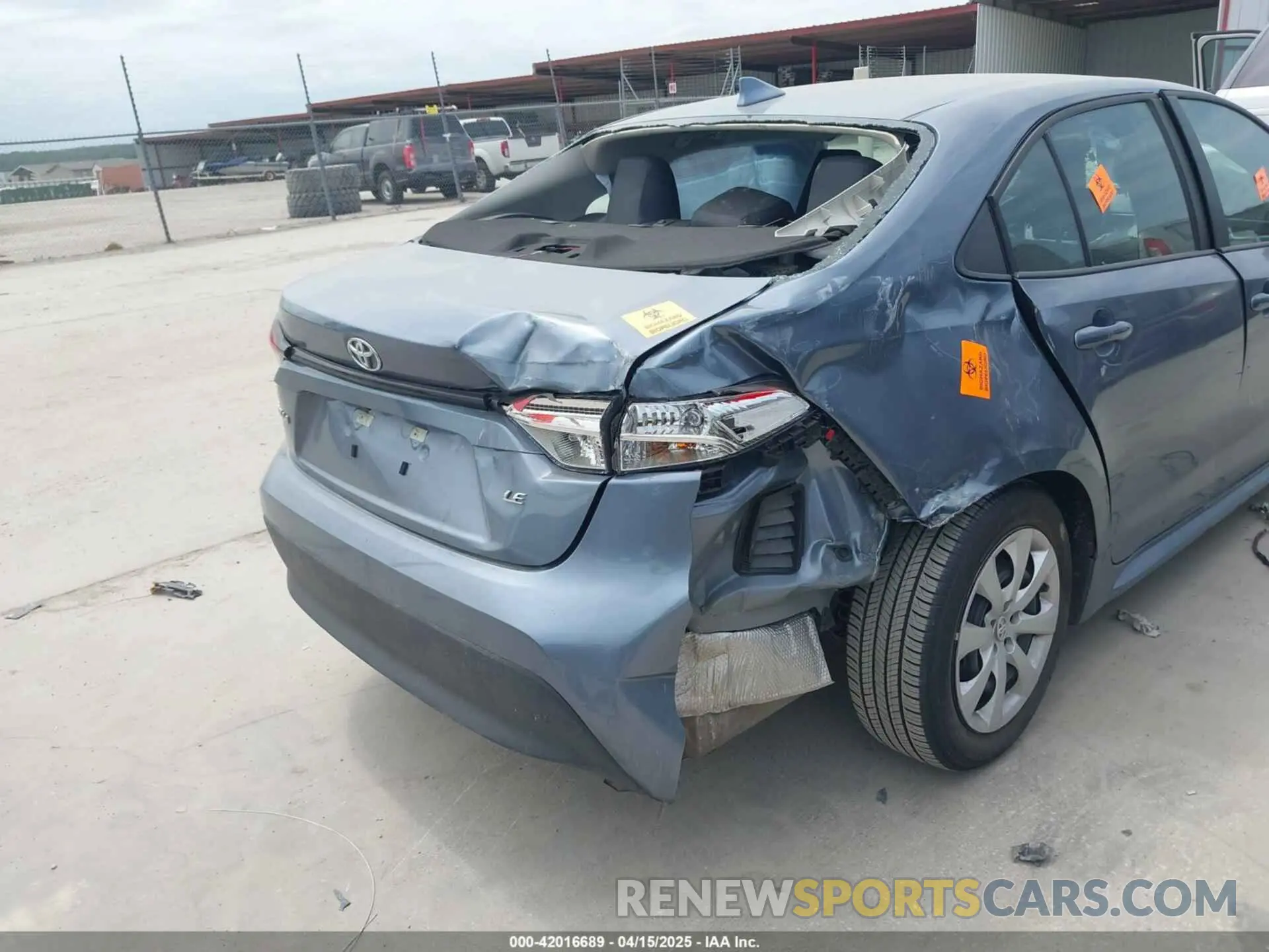20 Photograph of a damaged car 5YFB4MDEXSP237243 TOYOTA COROLLA 2025