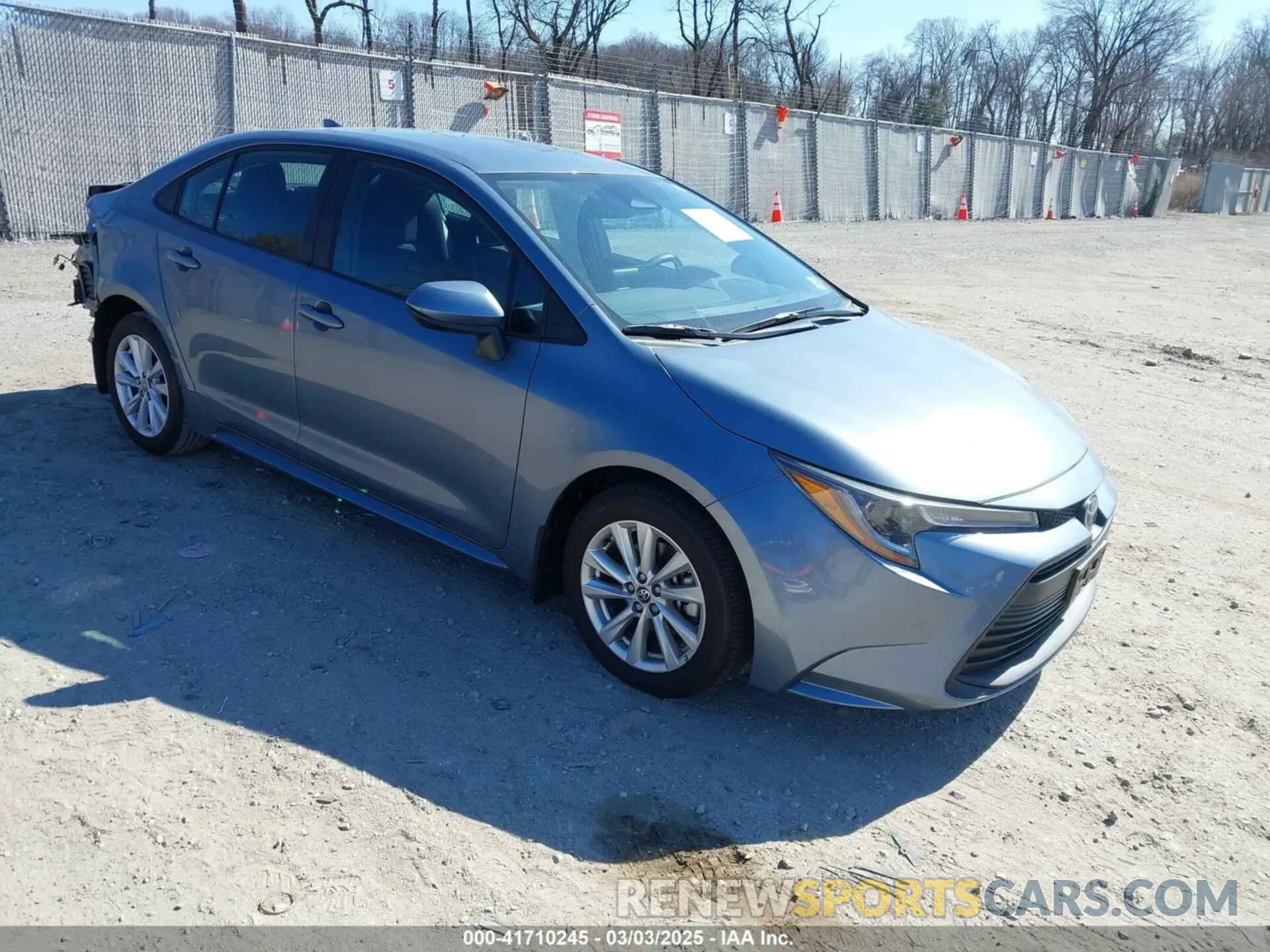 1 Photograph of a damaged car 5YFB4MDEXSP241048 TOYOTA COROLLA 2025