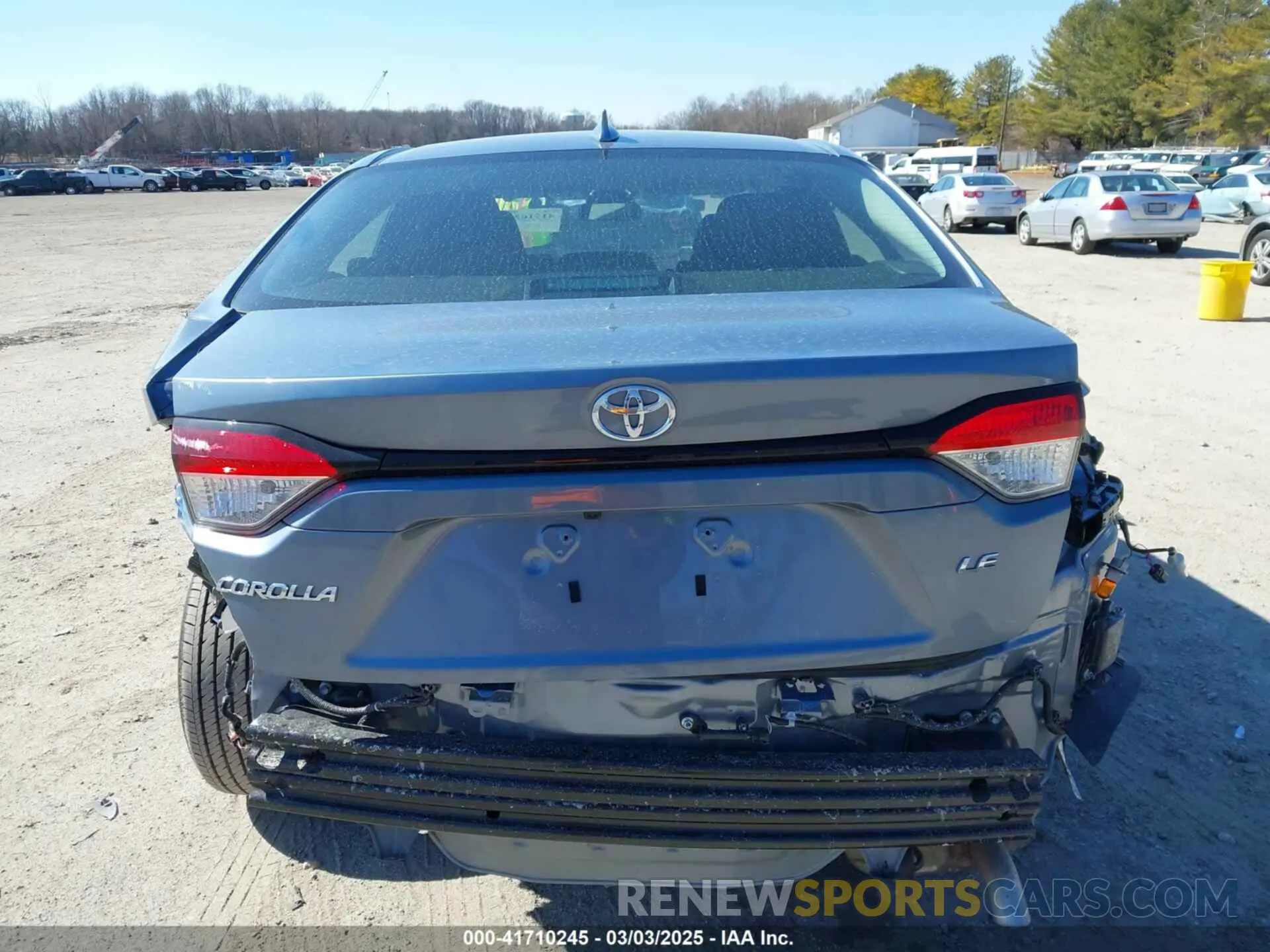 16 Photograph of a damaged car 5YFB4MDEXSP241048 TOYOTA COROLLA 2025