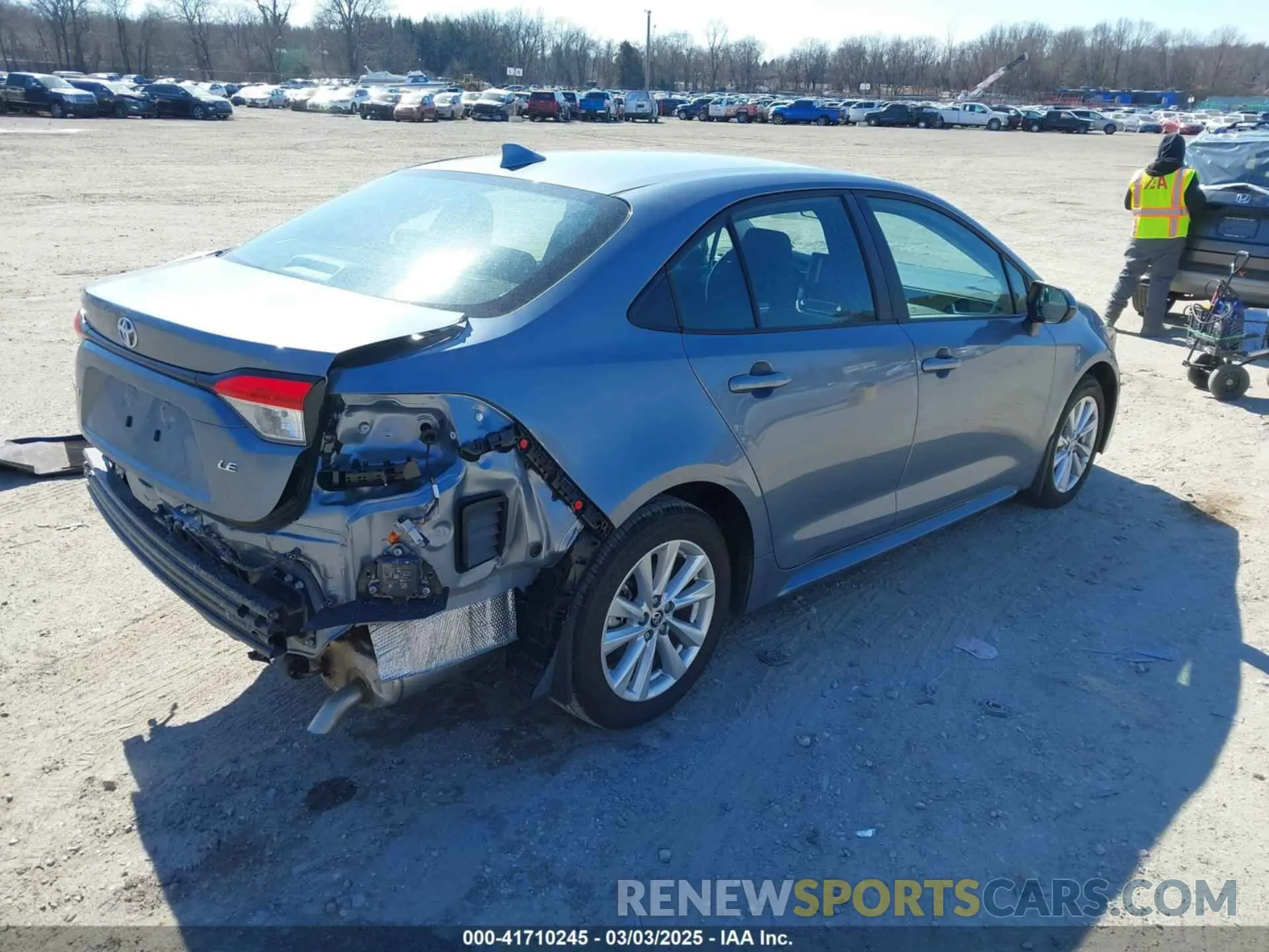 4 Photograph of a damaged car 5YFB4MDEXSP241048 TOYOTA COROLLA 2025