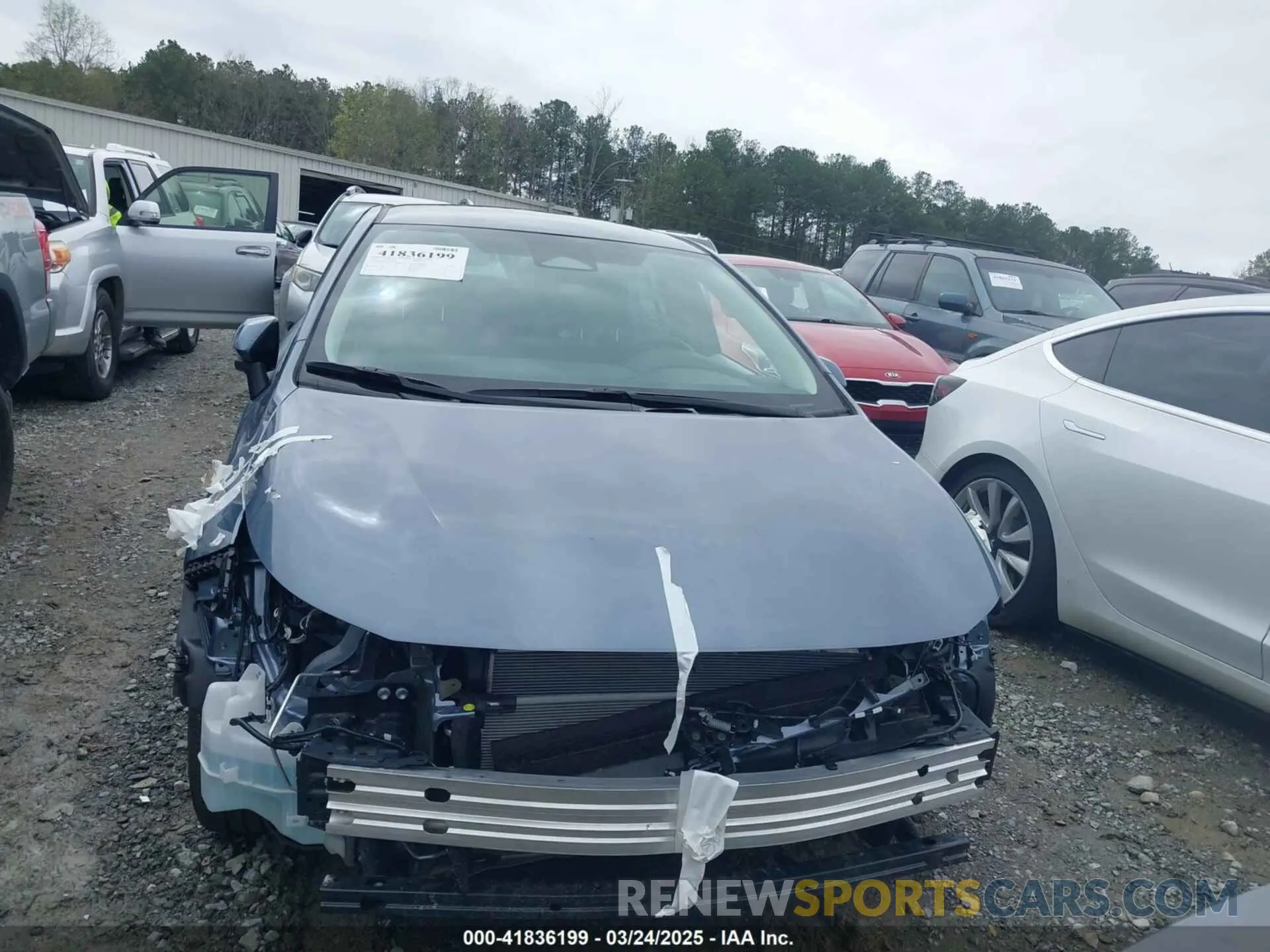 12 Photograph of a damaged car 5YFB4MDEXSP243804 TOYOTA COROLLA 2025