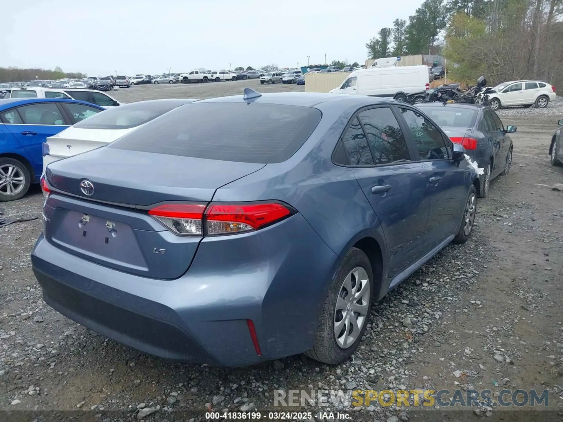 4 Photograph of a damaged car 5YFB4MDEXSP243804 TOYOTA COROLLA 2025