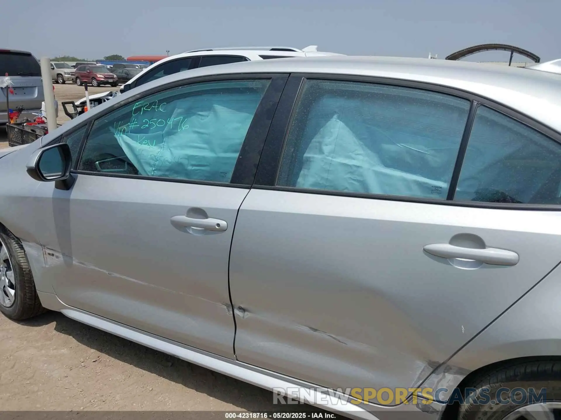 14 Photograph of a damaged car 5YFB4MDEXSP250476 TOYOTA COROLLA 2025