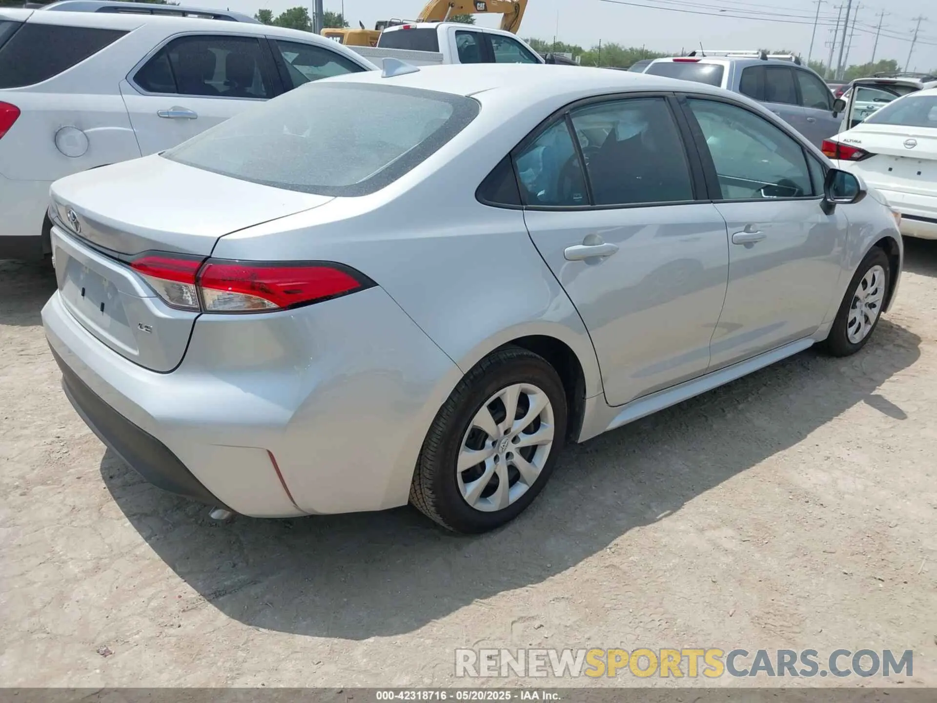 4 Photograph of a damaged car 5YFB4MDEXSP250476 TOYOTA COROLLA 2025