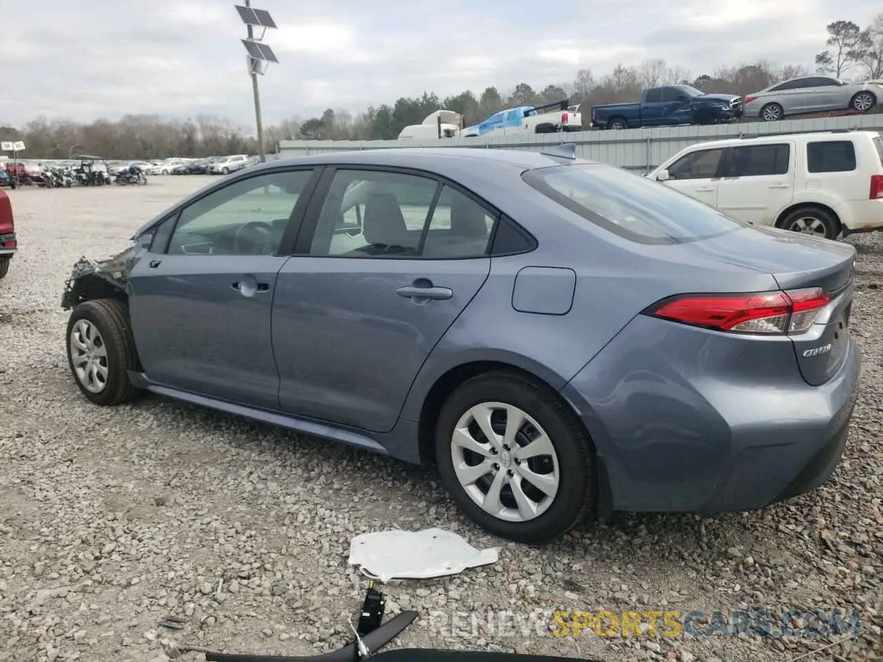2 Photograph of a damaged car 5YFB4MDEXSP252048 TOYOTA COROLLA 2025
