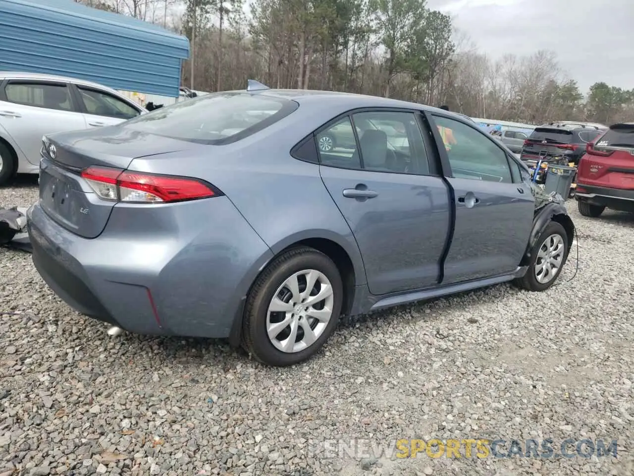 3 Photograph of a damaged car 5YFB4MDEXSP252048 TOYOTA COROLLA 2025