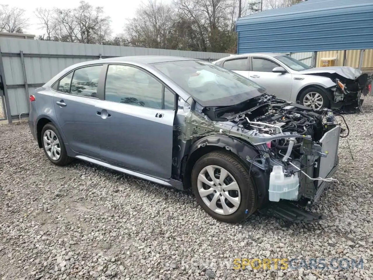 4 Photograph of a damaged car 5YFB4MDEXSP252048 TOYOTA COROLLA 2025