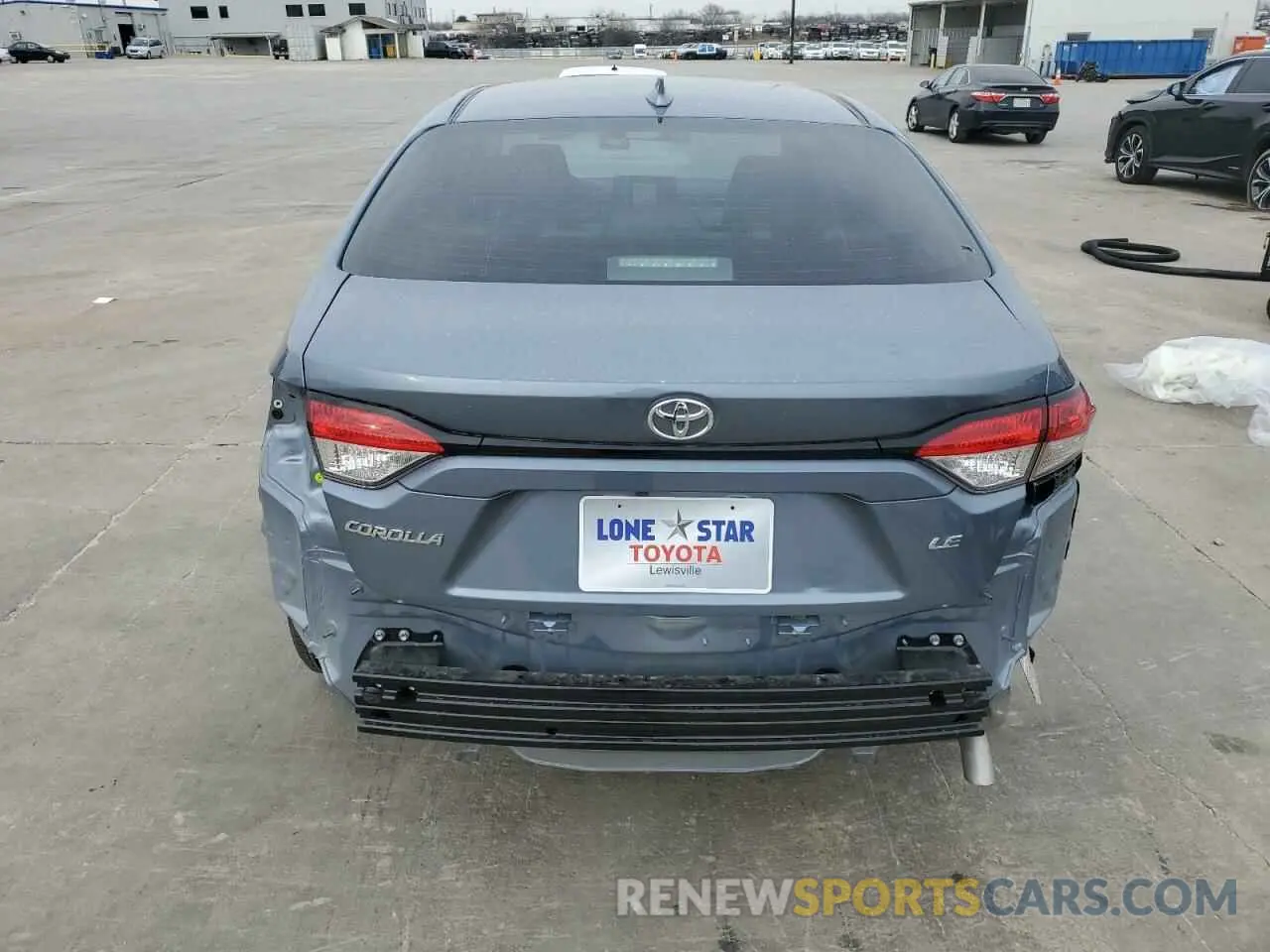 6 Photograph of a damaged car 5YFB4MDEXSP256021 TOYOTA COROLLA 2025
