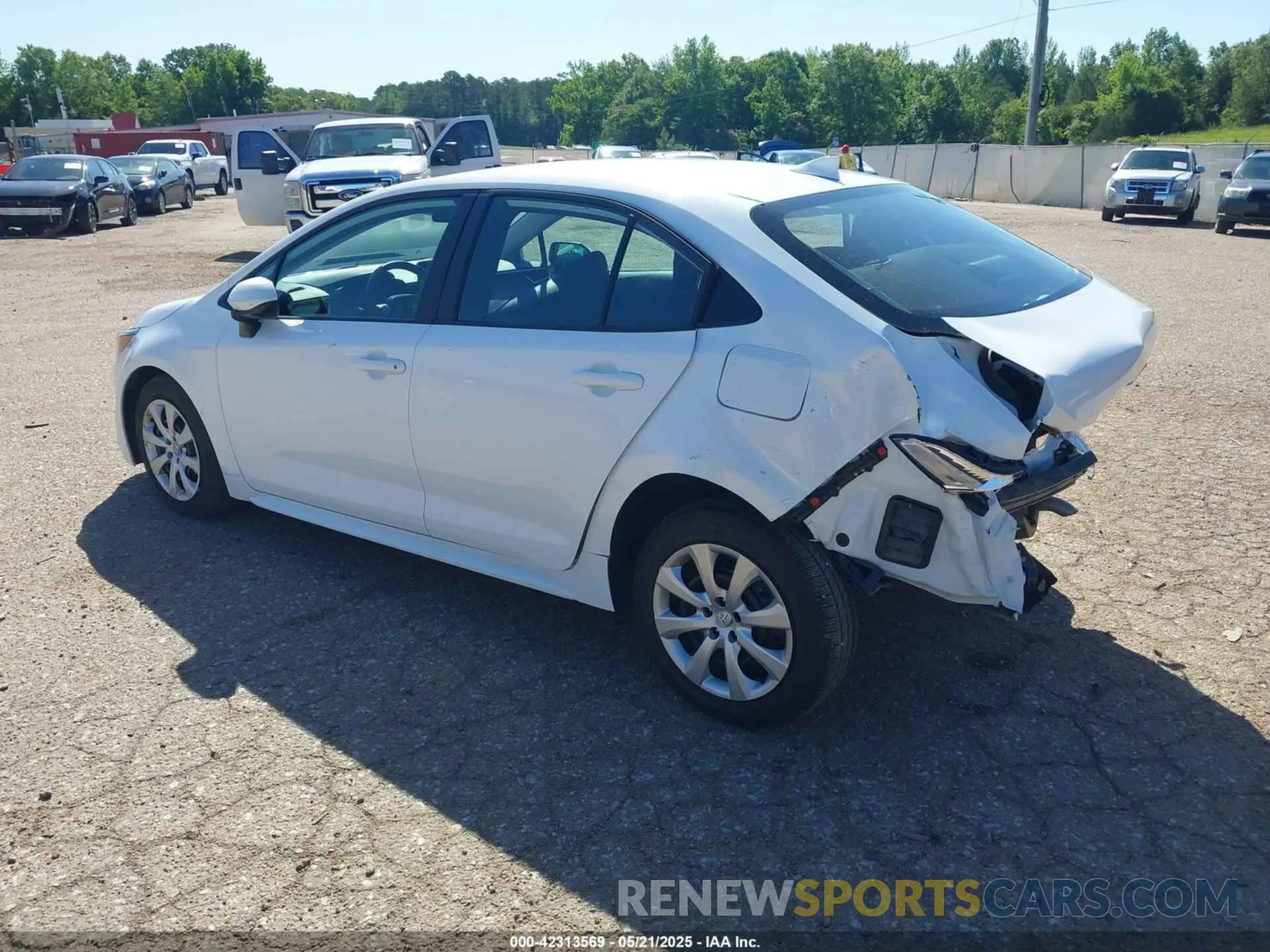 3 Photograph of a damaged car 5YFB4MDEXSP259601 TOYOTA COROLLA 2025
