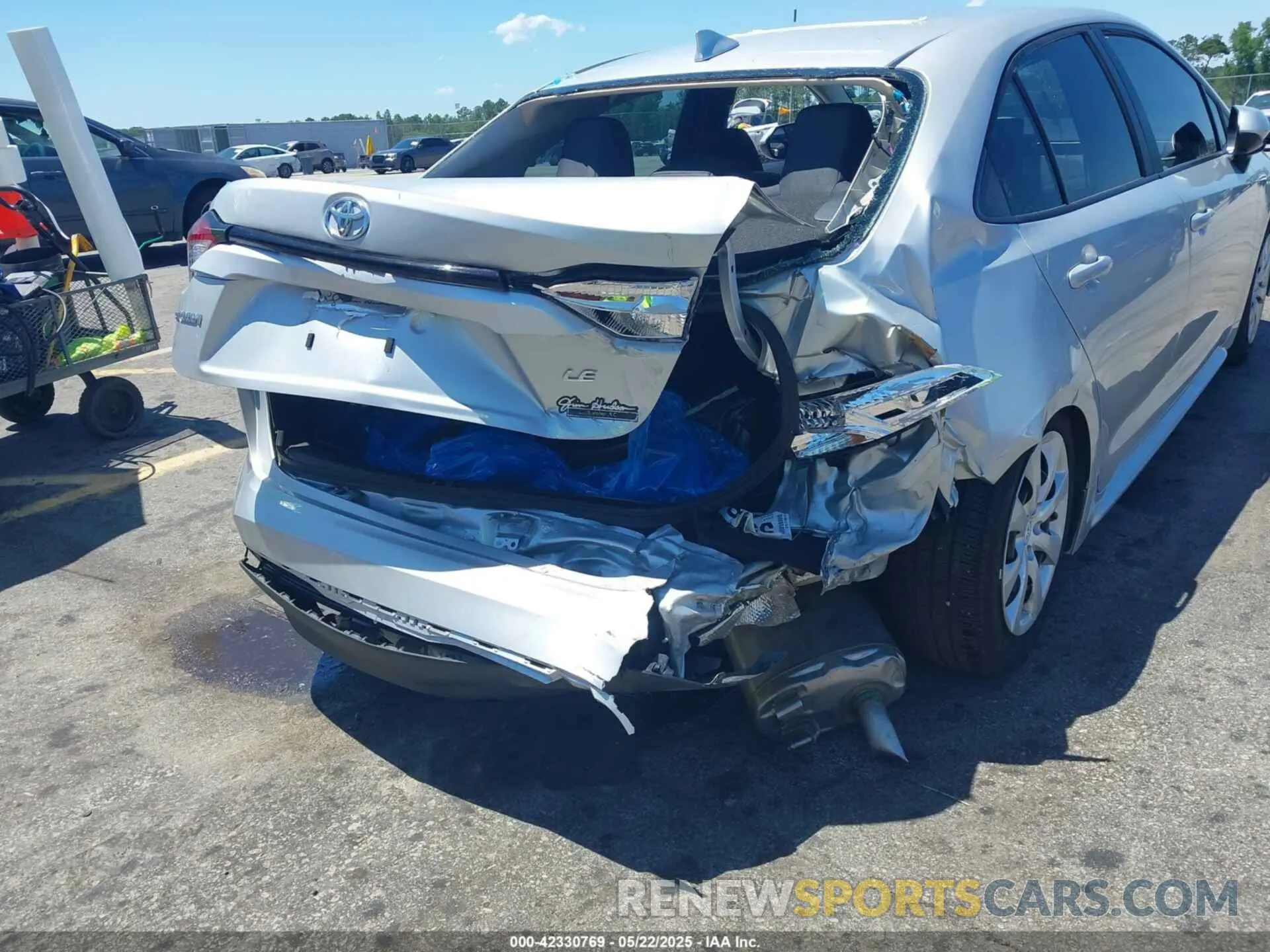 6 Photograph of a damaged car 5YFB4MDEXSP268086 TOYOTA COROLLA 2025