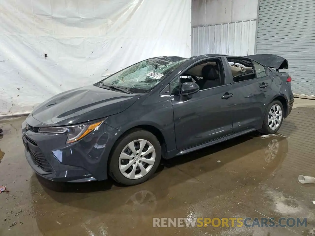 1 Photograph of a damaged car 5YFB4MDEXSP271327 TOYOTA COROLLA 2025