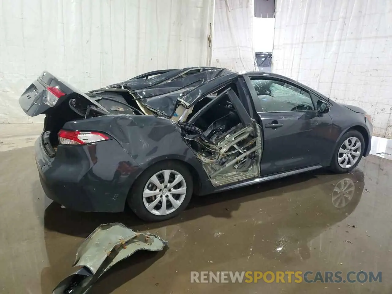 3 Photograph of a damaged car 5YFB4MDEXSP271327 TOYOTA COROLLA 2025