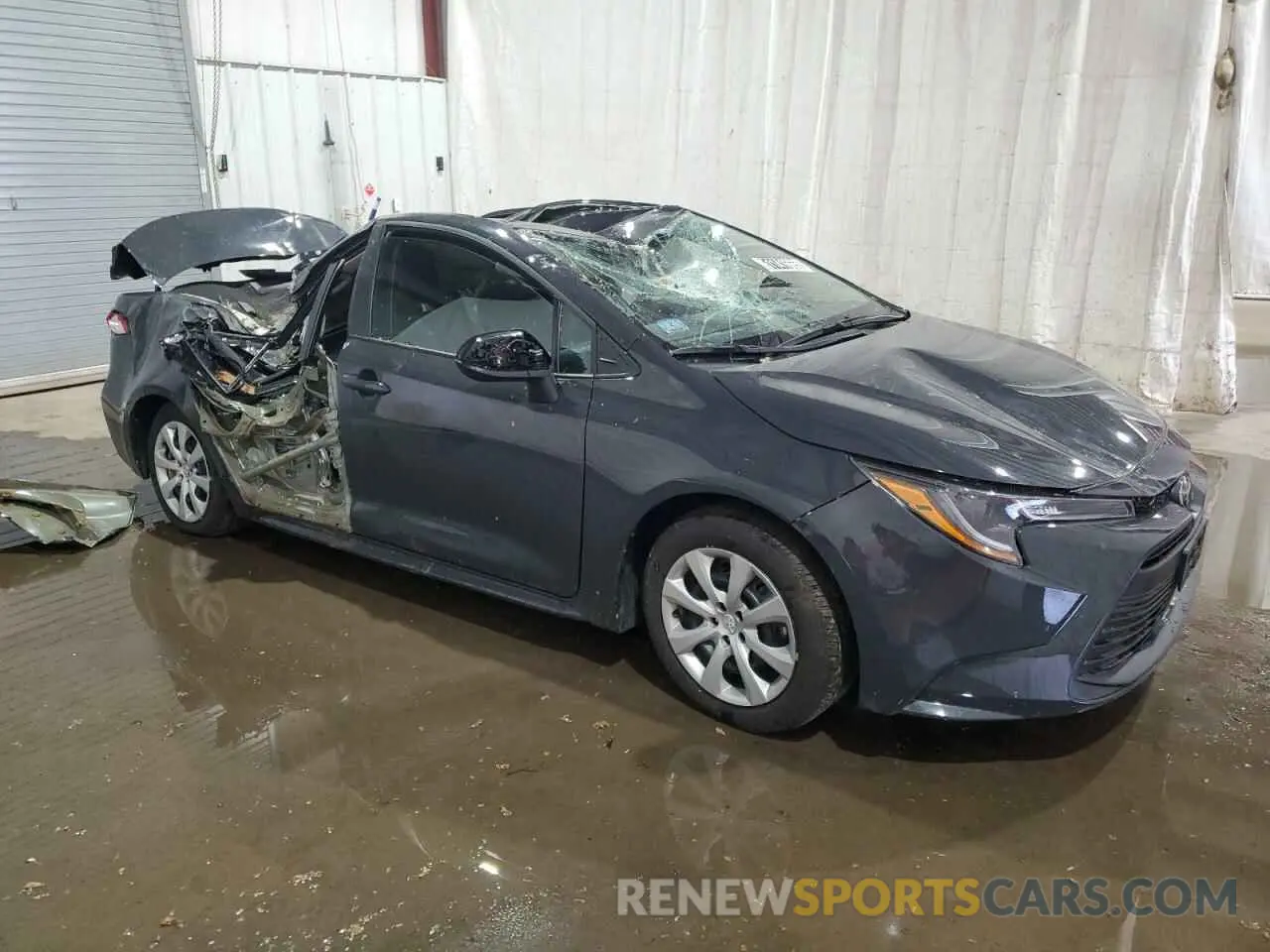 4 Photograph of a damaged car 5YFB4MDEXSP271327 TOYOTA COROLLA 2025