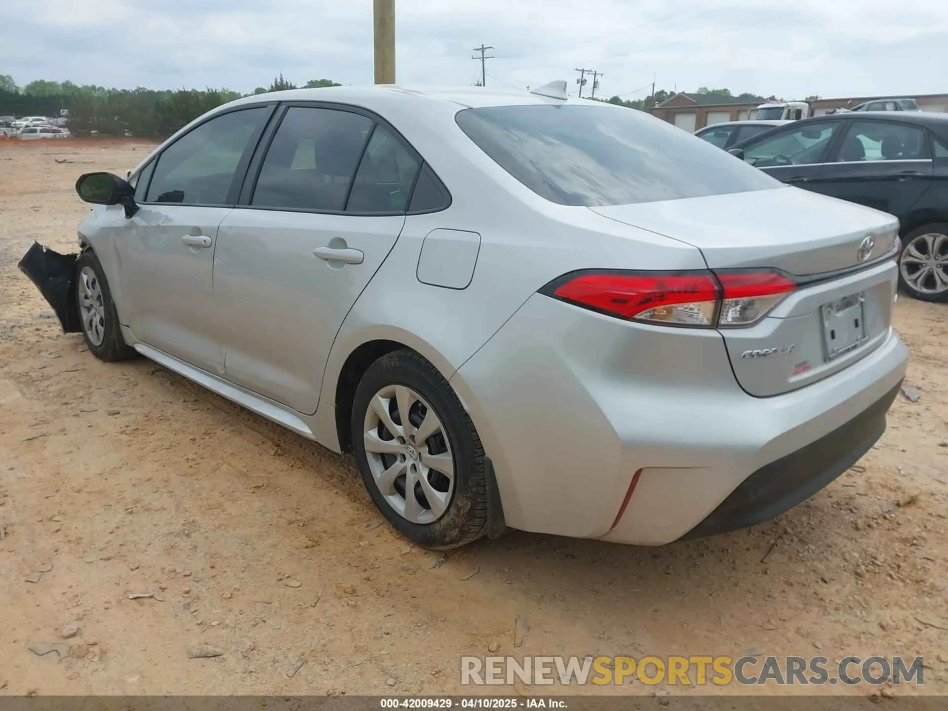 3 Photograph of a damaged car 5YFB4MDEXSP283025 TOYOTA COROLLA 2025