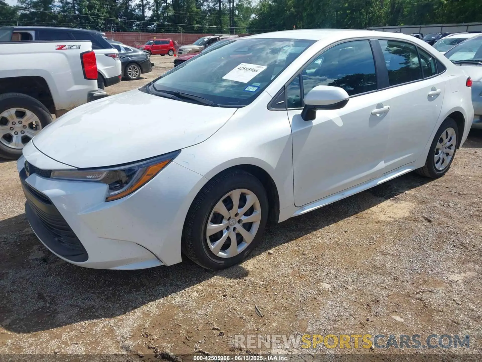 2 Photograph of a damaged car 5YFB4MDEXSP285146 TOYOTA COROLLA 2025