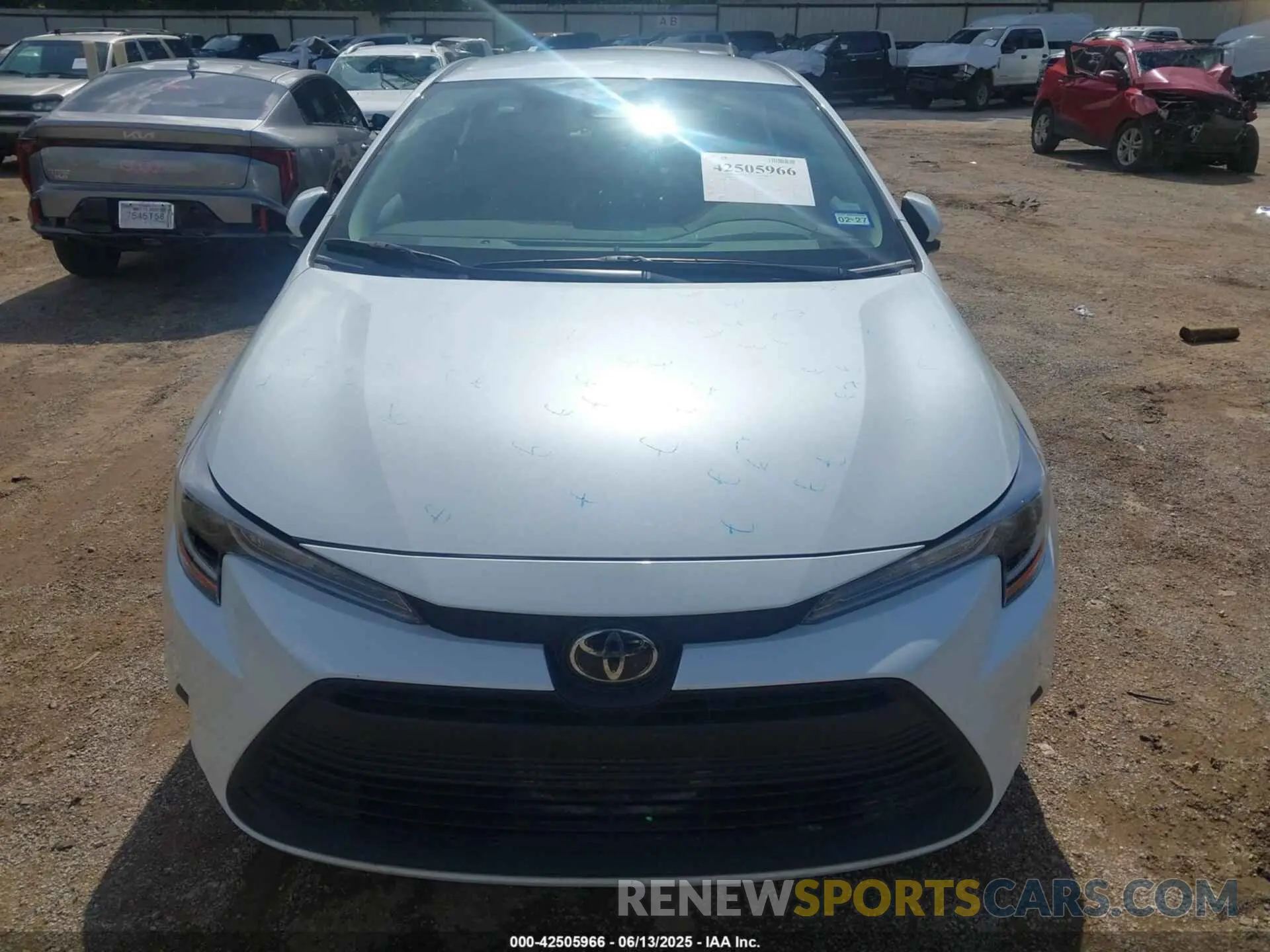 6 Photograph of a damaged car 5YFB4MDEXSP285146 TOYOTA COROLLA 2025