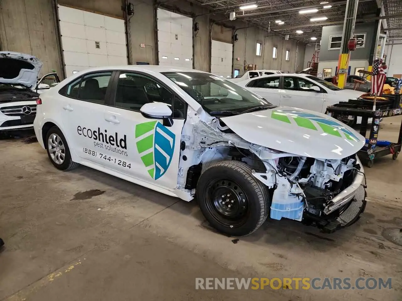 4 Photograph of a damaged car 5YFB4MDEXSP286961 TOYOTA COROLLA 2025