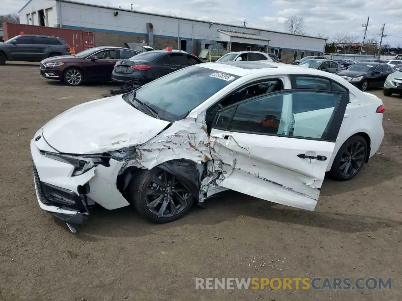 1 Photograph of a damaged car 5YFP4MCE4SP224785 TOYOTA COROLLA 2025