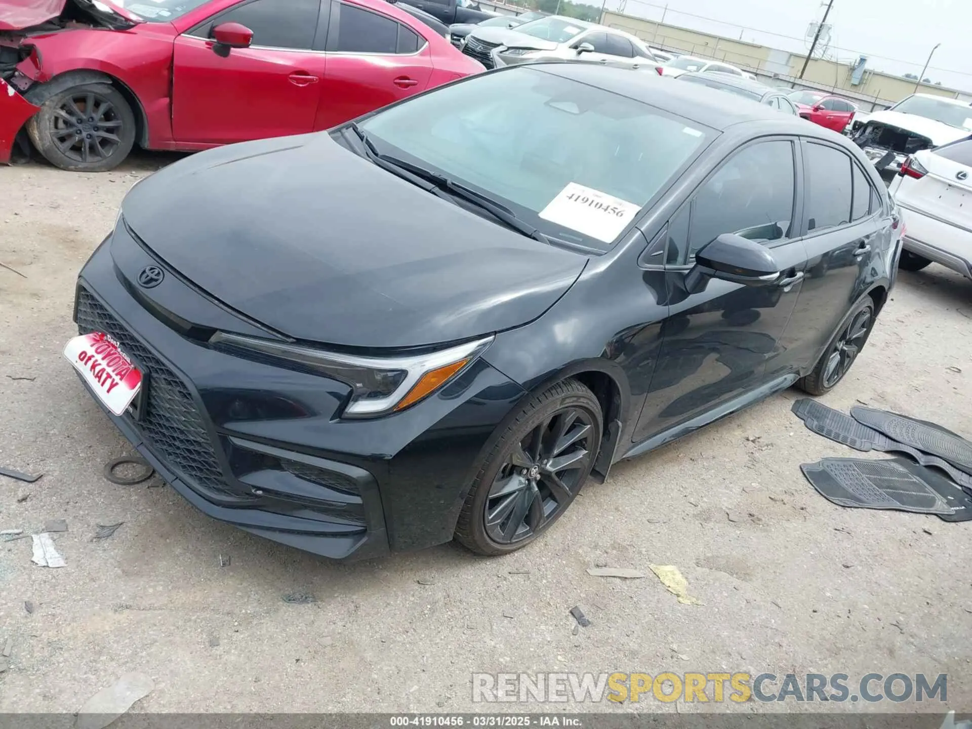 2 Photograph of a damaged car 5YFS4MCE0SP219691 TOYOTA COROLLA 2025