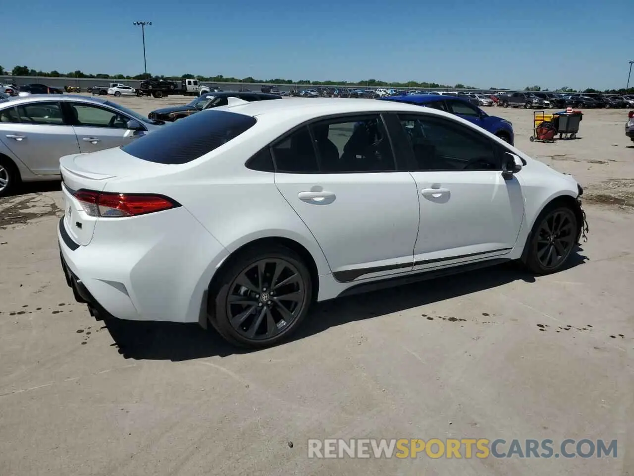 3 Photograph of a damaged car 5YFS4MCE0SP228407 TOYOTA COROLLA 2025