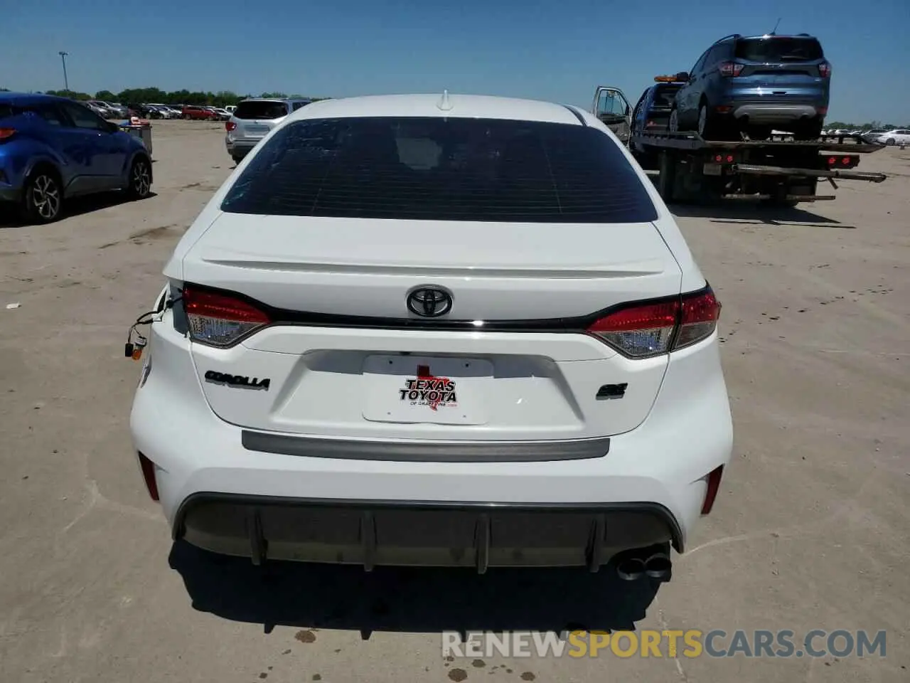 6 Photograph of a damaged car 5YFS4MCE0SP228407 TOYOTA COROLLA 2025