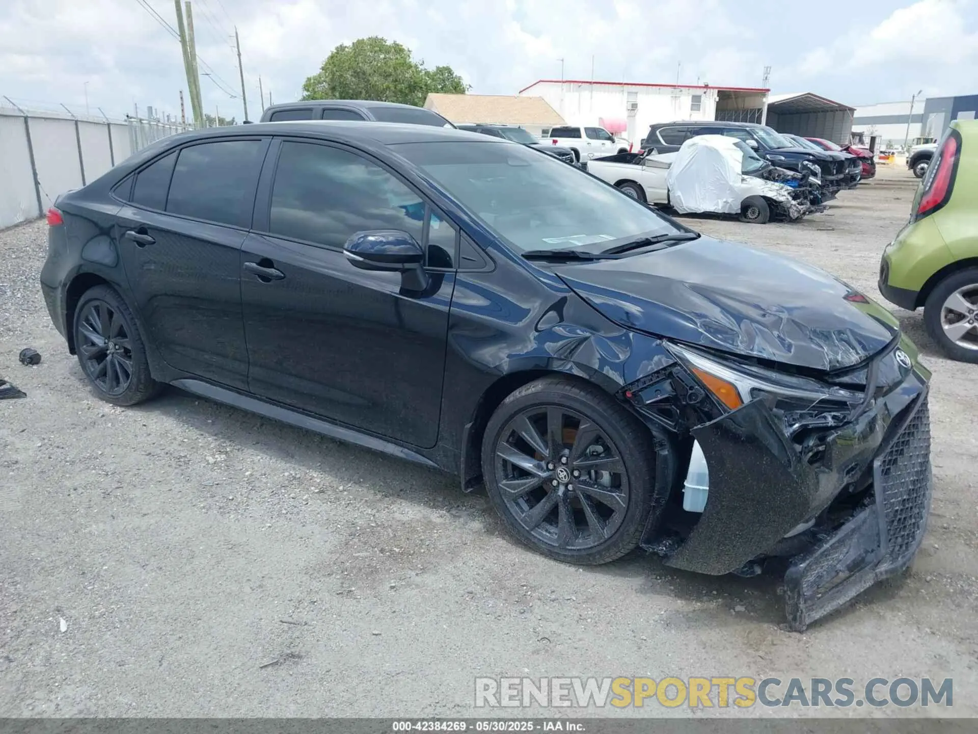 1 Photograph of a damaged car 5YFS4MCE2SP230689 TOYOTA COROLLA 2025