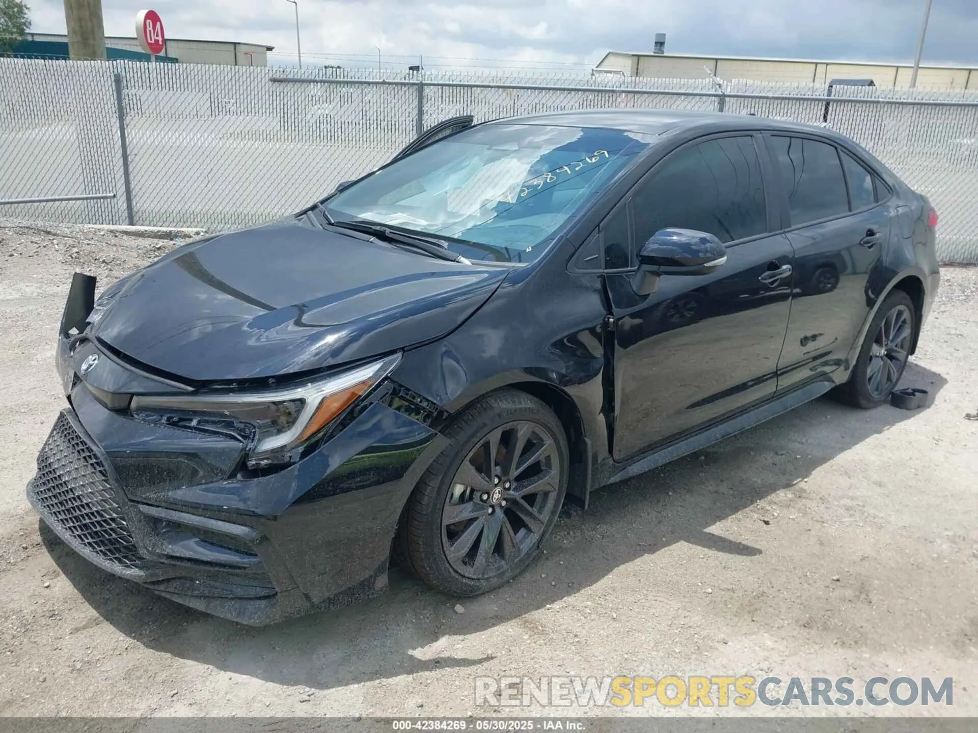 2 Photograph of a damaged car 5YFS4MCE2SP230689 TOYOTA COROLLA 2025