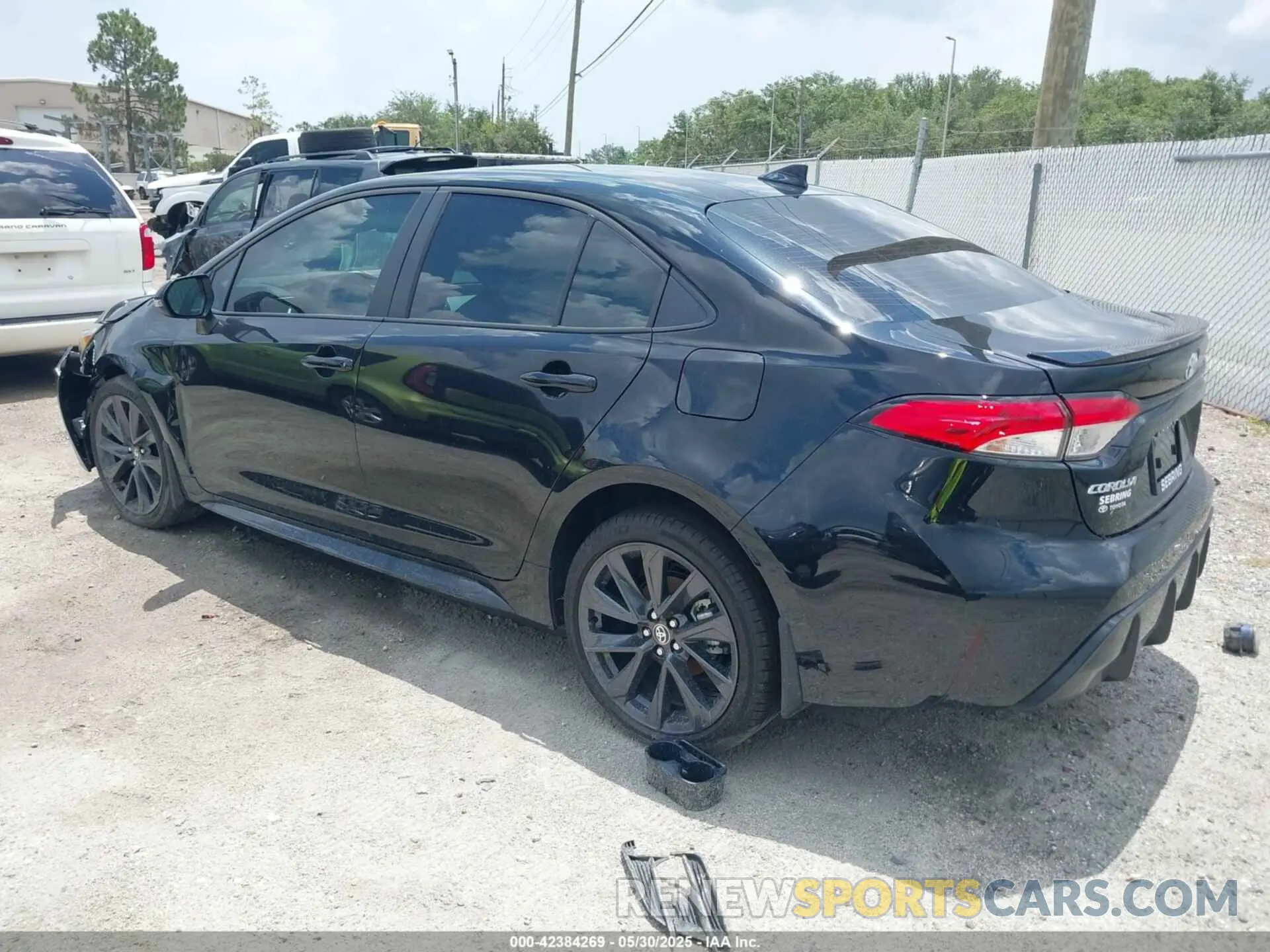 3 Photograph of a damaged car 5YFS4MCE2SP230689 TOYOTA COROLLA 2025