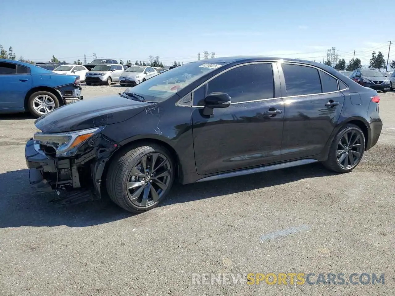 1 Photograph of a damaged car 5YFS4MCE2SP231714 TOYOTA COROLLA 2025