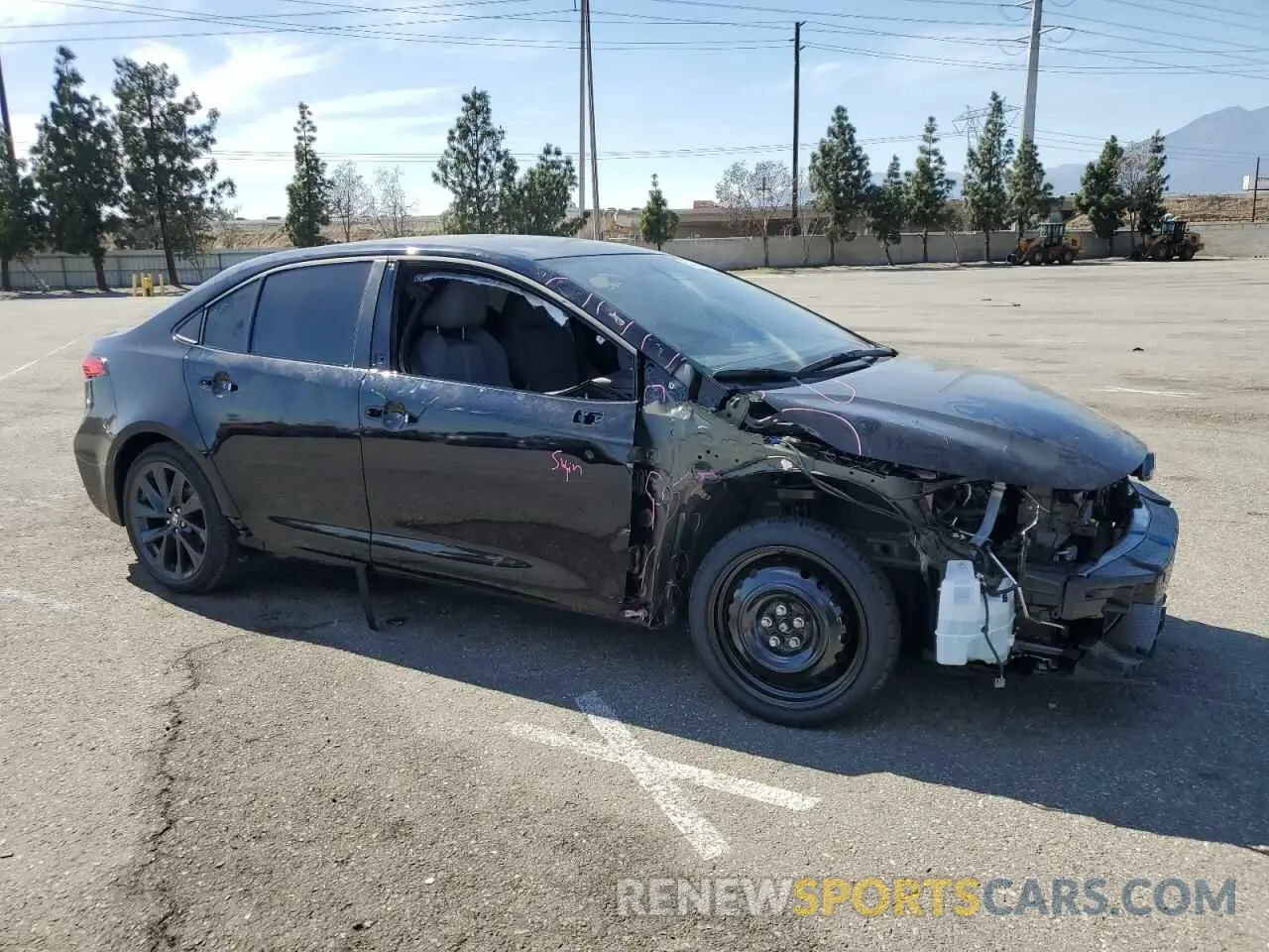 4 Photograph of a damaged car 5YFS4MCE2SP231714 TOYOTA COROLLA 2025