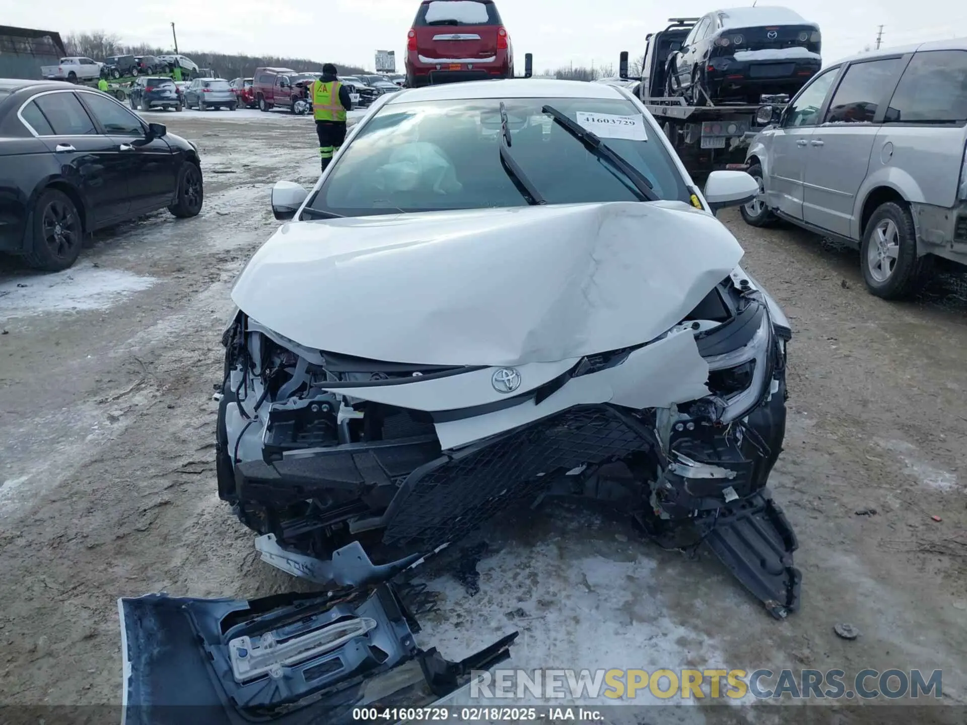 11 Photograph of a damaged car 5YFS4MCE3SP219989 TOYOTA COROLLA 2025