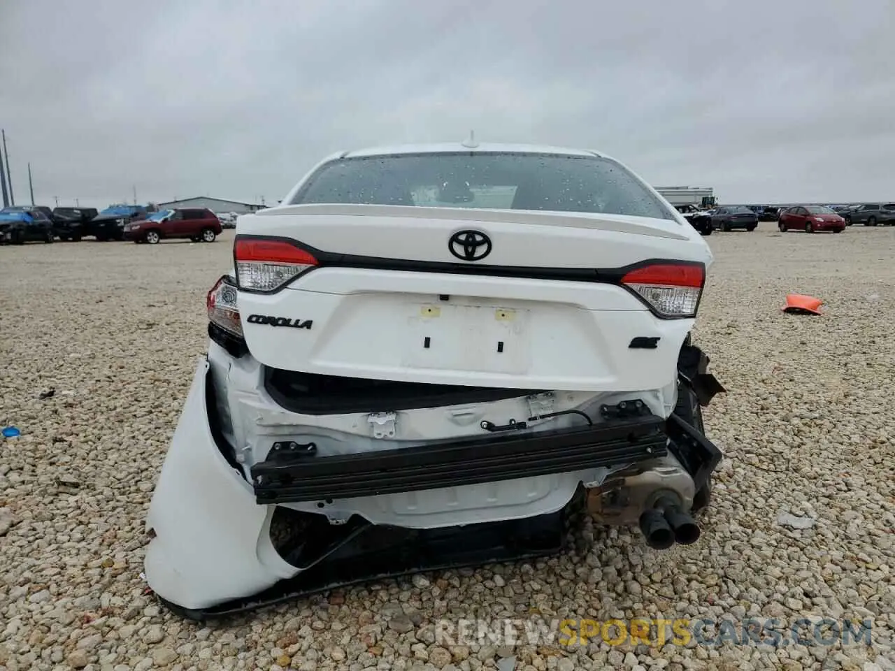 6 Photograph of a damaged car 5YFS4MCE3SP224349 TOYOTA COROLLA 2025