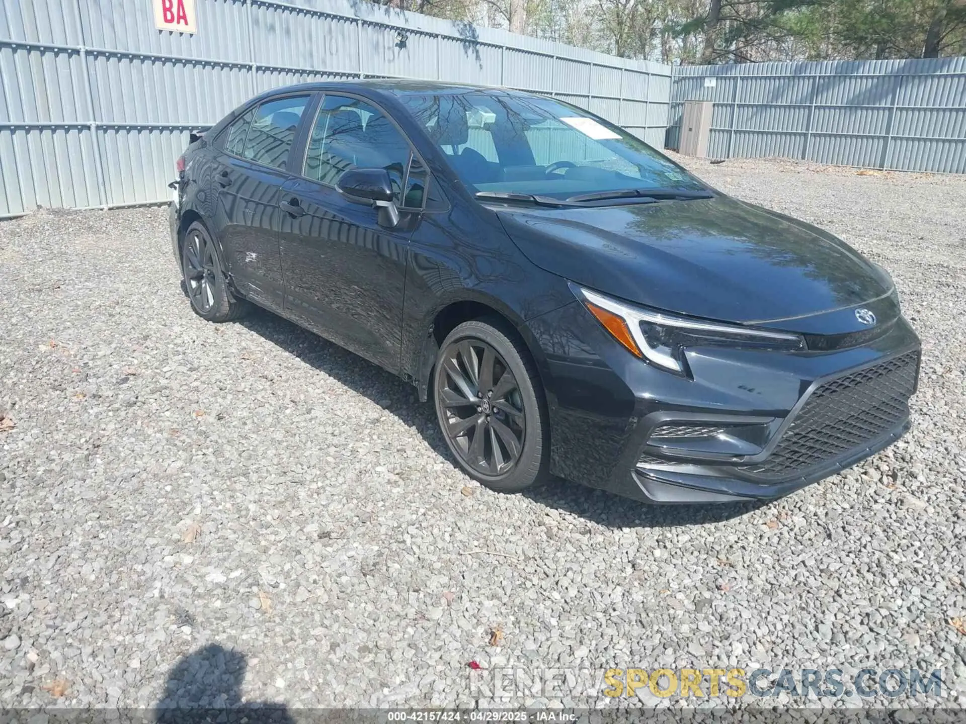 1 Photograph of a damaged car 5YFS4MCE3SP227798 TOYOTA COROLLA 2025