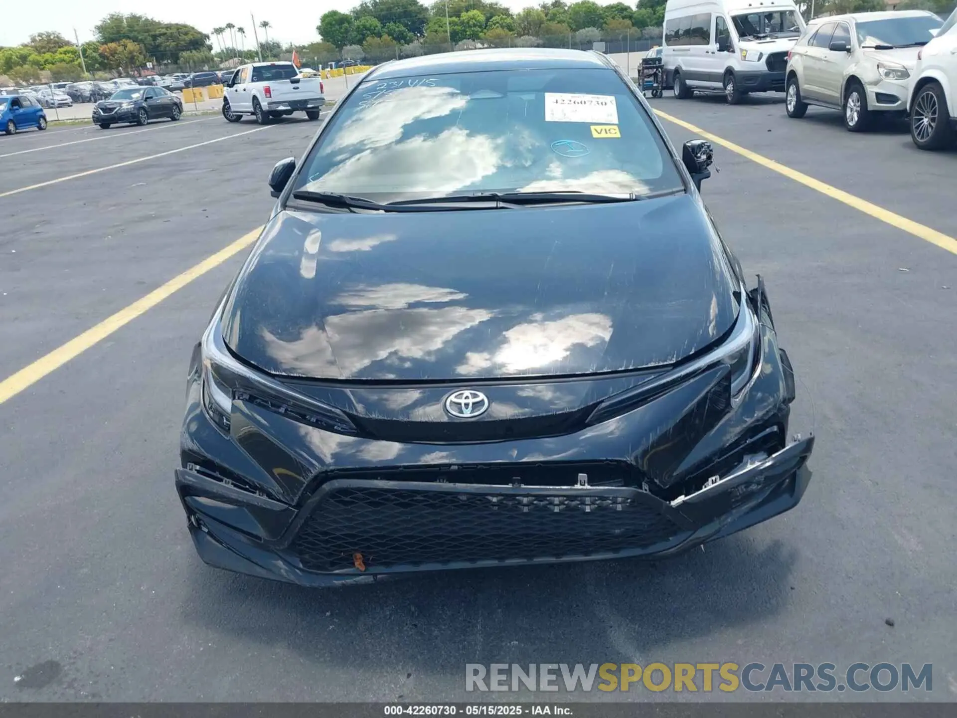 6 Photograph of a damaged car 5YFS4MCE3SP231415 TOYOTA COROLLA 2025