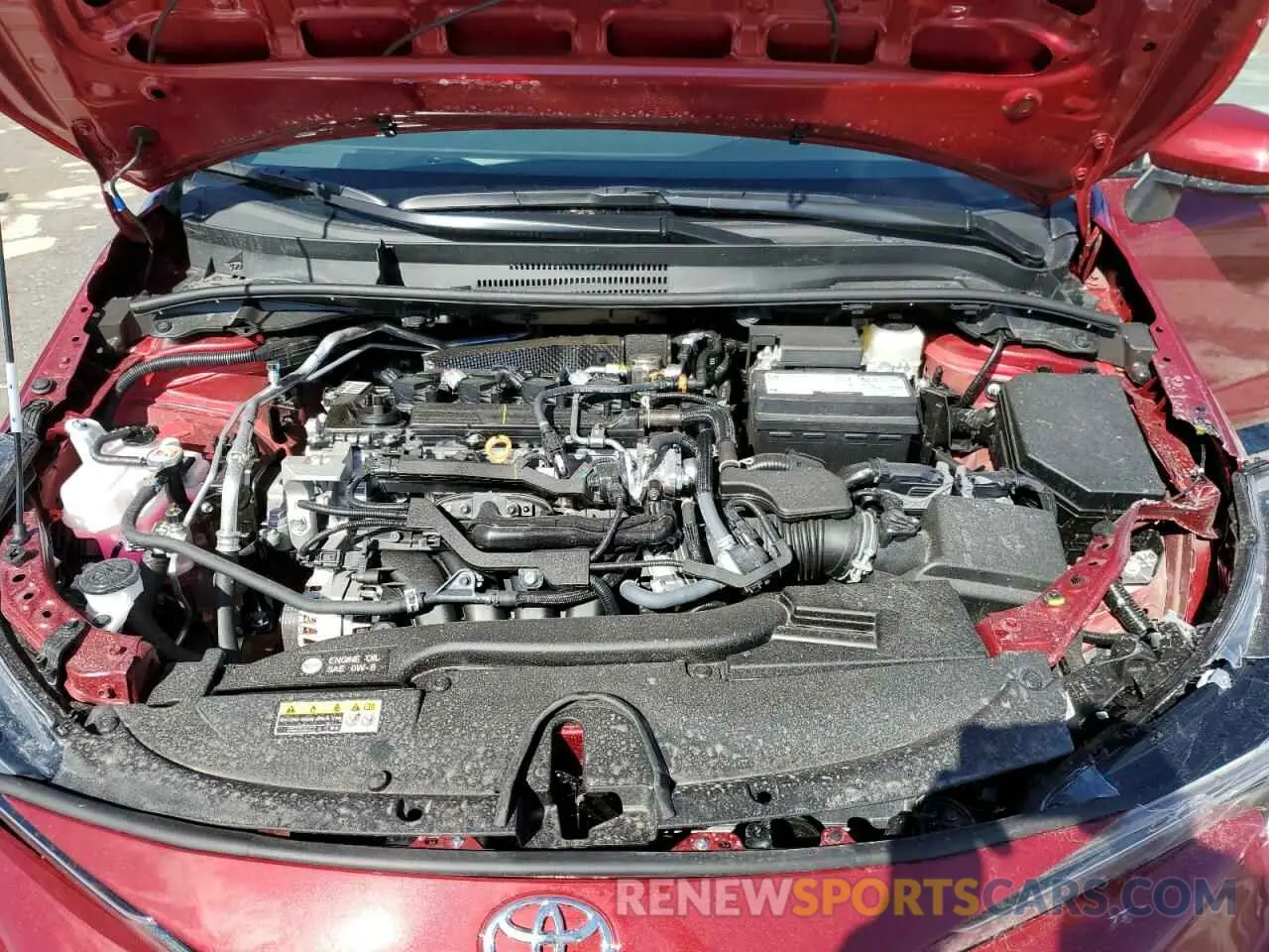 12 Photograph of a damaged car 5YFS4MCE4SP223856 TOYOTA COROLLA 2025