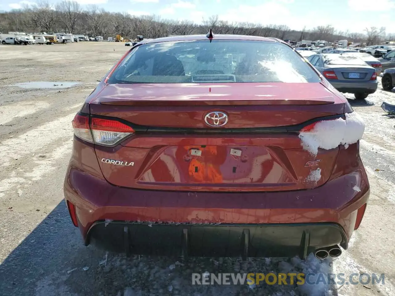 6 Photograph of a damaged car 5YFS4MCE4SP223856 TOYOTA COROLLA 2025