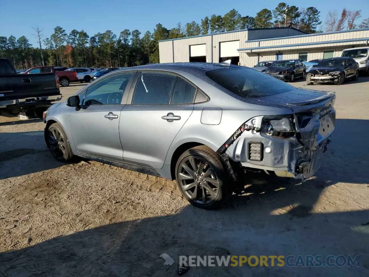 2 Photograph of a damaged car 5YFS4MCE5SP217371 TOYOTA COROLLA 2025