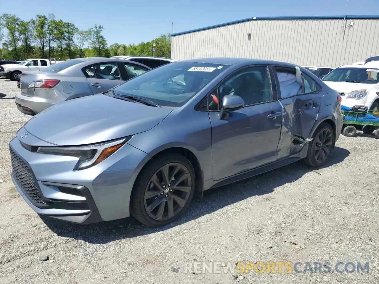 1 Photograph of a damaged car 5YFS4MCE5SP221033 TOYOTA COROLLA 2025