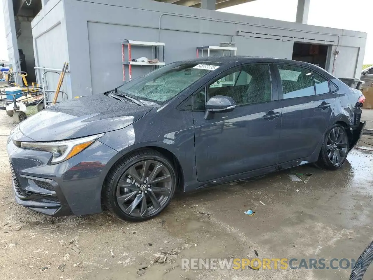 1 Photograph of a damaged car 5YFS4MCE6SP226032 TOYOTA COROLLA 2025