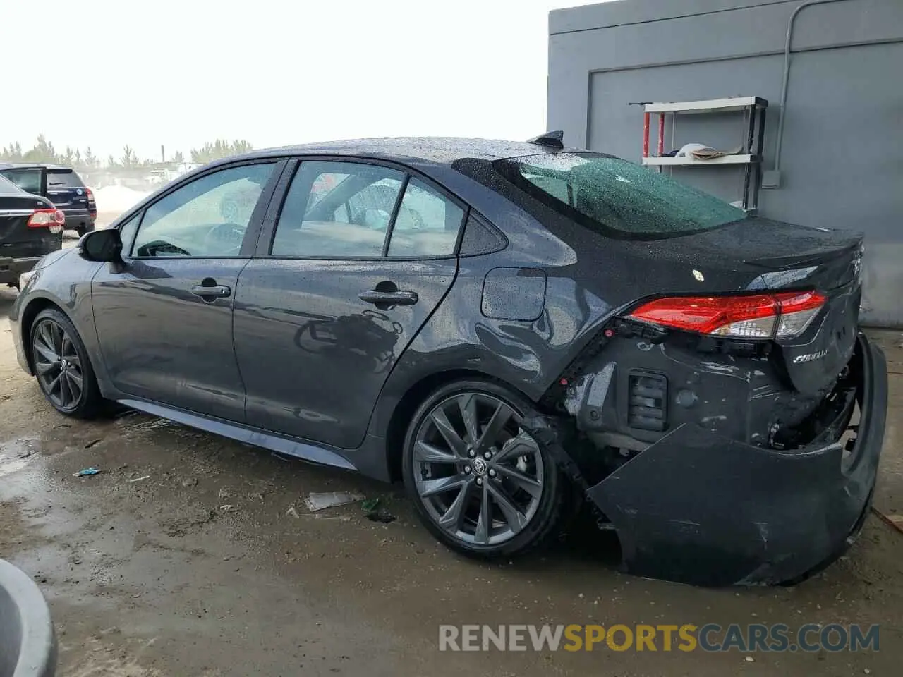 2 Photograph of a damaged car 5YFS4MCE6SP226032 TOYOTA COROLLA 2025